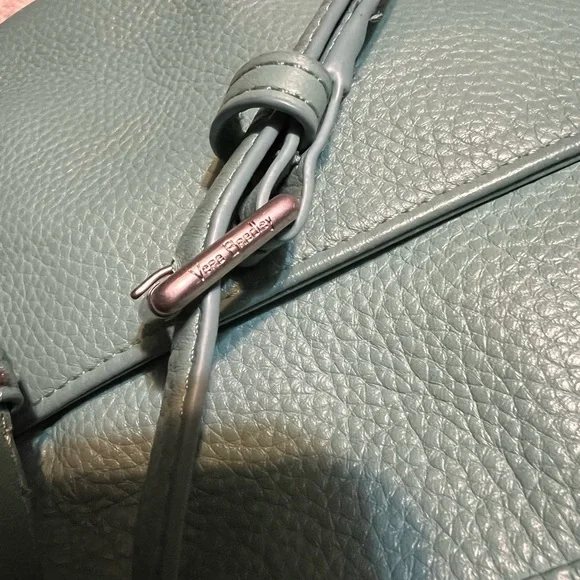 RARE Vera Bradley Leather Crossbody Bag - Picture 6 of 10